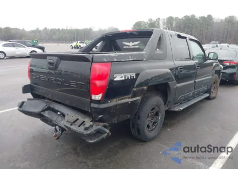 2002 Chevrolet Avalanche 1500 z USA, uszkodzony, nr VIN 3GNEC13T82G319399